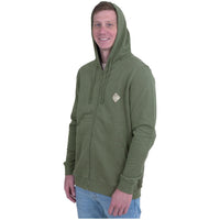 BeCampNOfire ZH - Benonconform - Mid Olive - Zip Hoodie