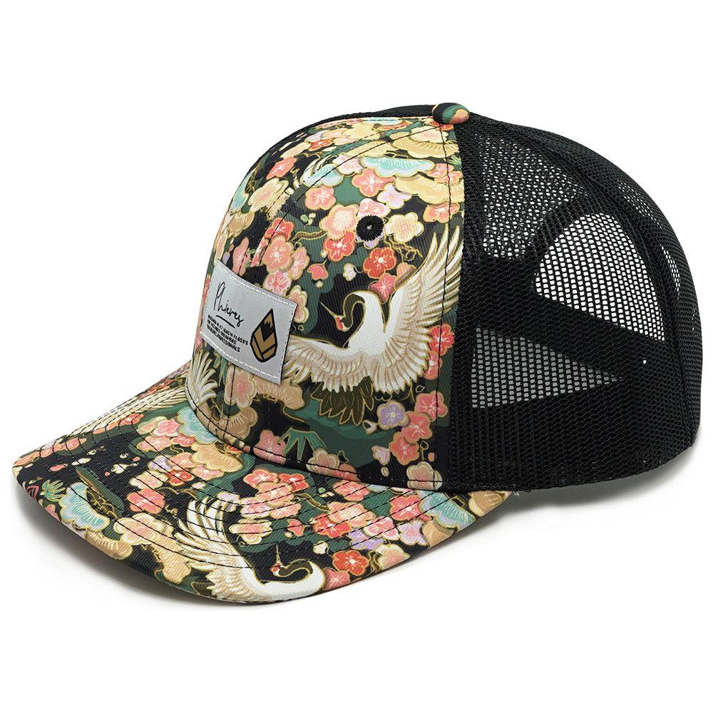 Oriphami Trucker - Phieres - Oriphami Black - Snapback Cap