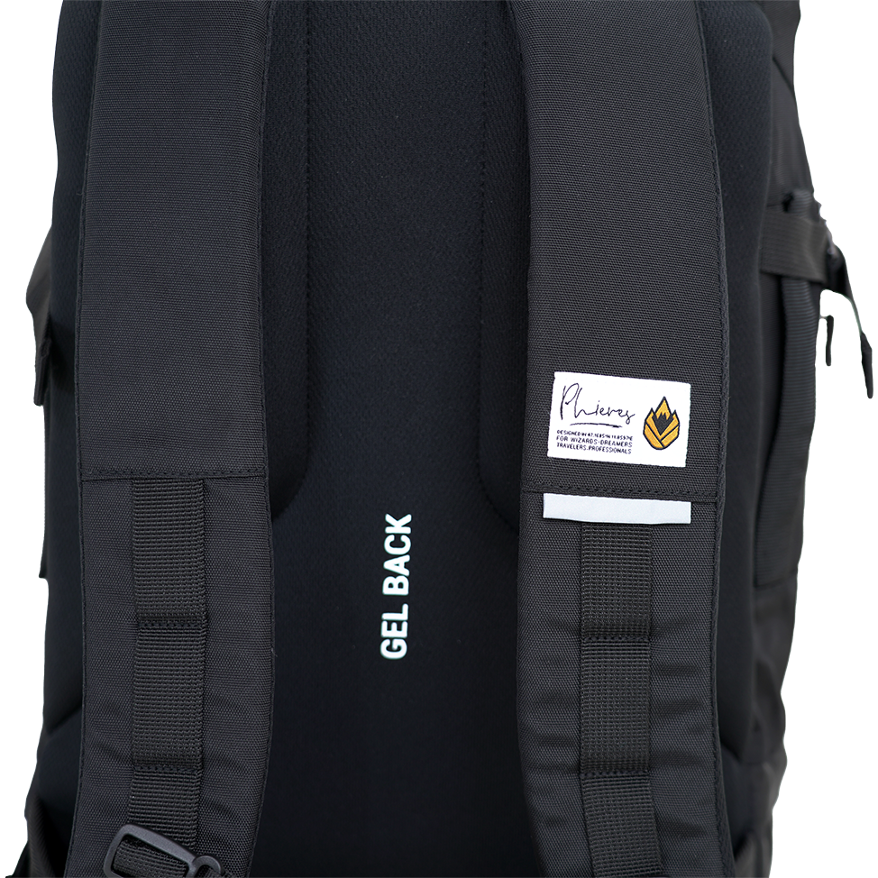 Jargoph 33 - Phieres - Black - technischer Rucksack