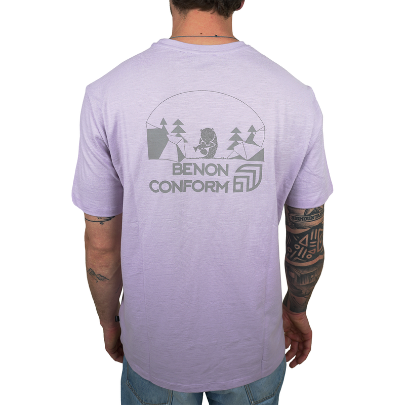 BN Catchday Tee - Benon Conform - Soft Lilac - T-Shirt