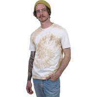 BN Dyed Catcher Tee - Benon Conform - Tie Dye Feather Grey - T-Shirt