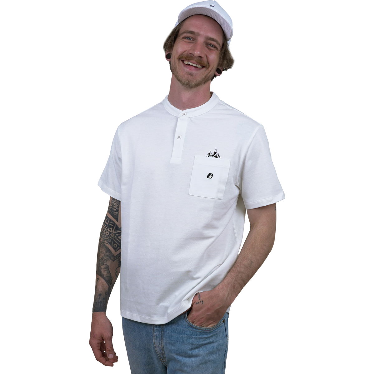 BN Frompeakto Tee - Benon Conform - Off White - T-Shirt