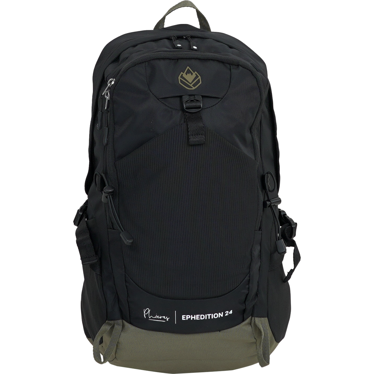 Ephedition 24 - Phieres - Black Olive - technischer Rucksack