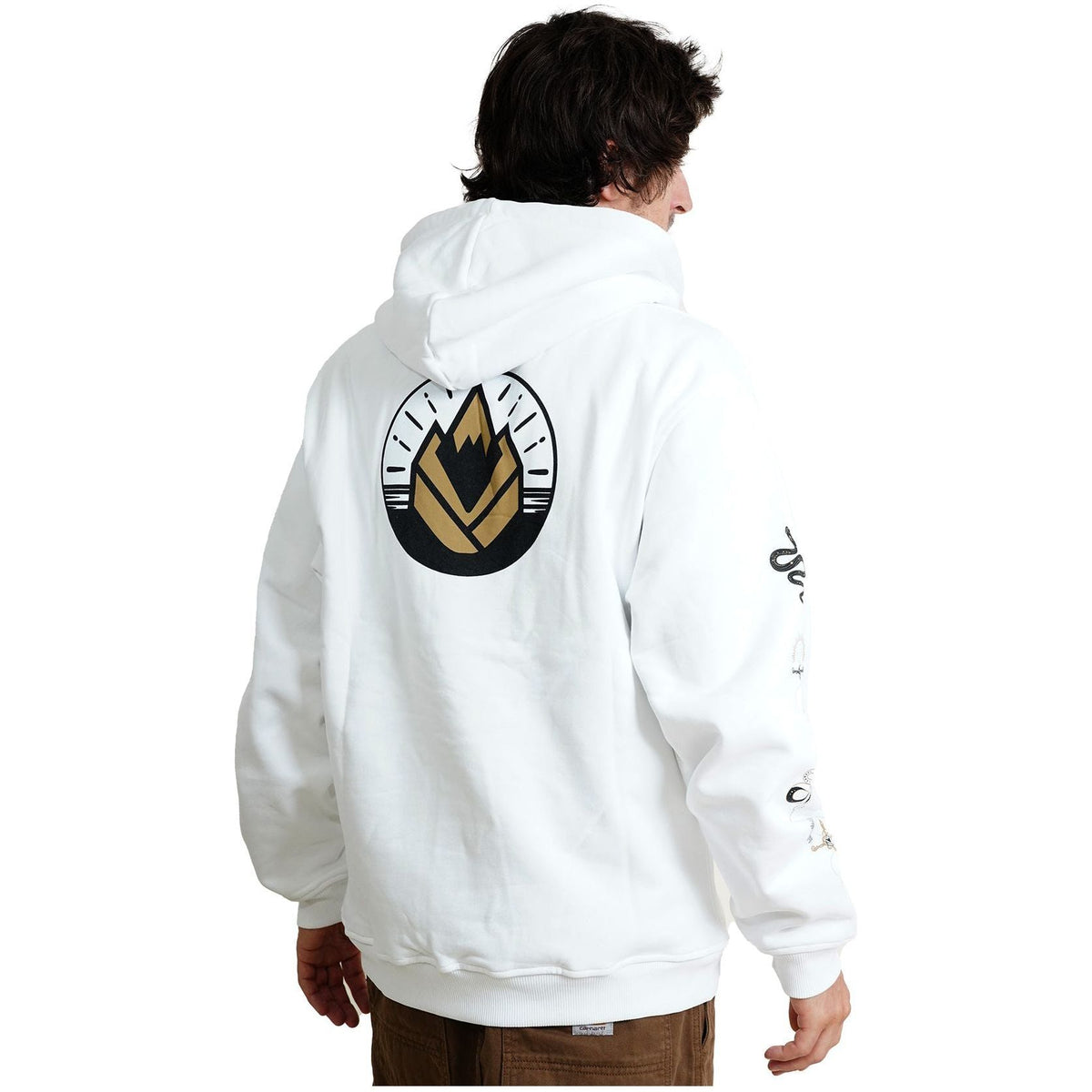 Swordiph II Hood - Phieres - Bright White - Kapuzenpulli