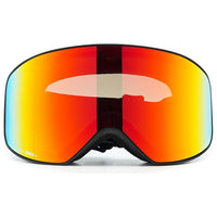 Conphroier - Phieres - Matt Black Red Mirror - Schneebrille verspiegelt