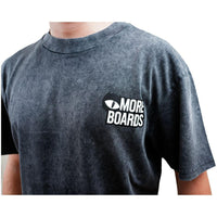 Combly Tee - Moreboards - Black Washed - T-Shirt