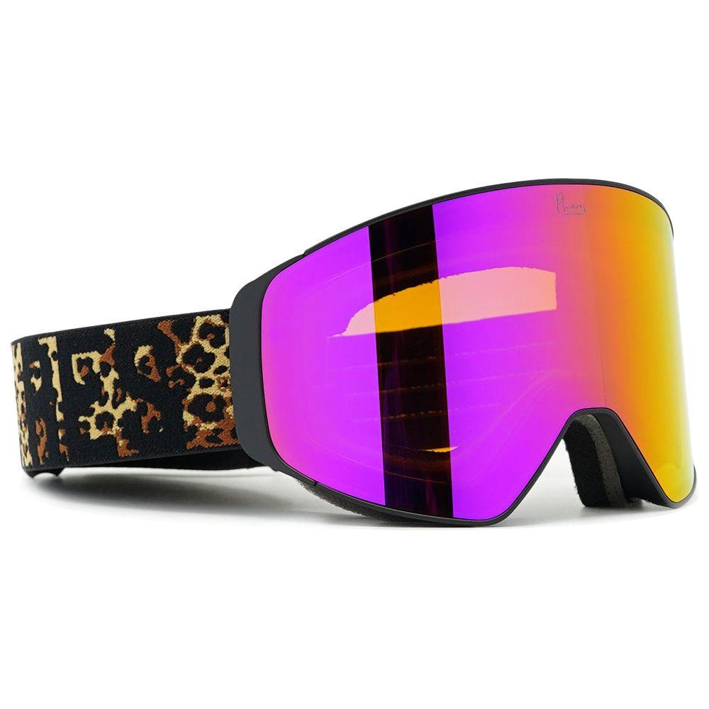 PH-12sixty - Phieres - Black Leo Pink S2 - Schneebrille verspiegelt