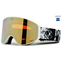 PH-12sixty - Phieres - White Mystic Gold S2 - Schneebrille verspiegelt