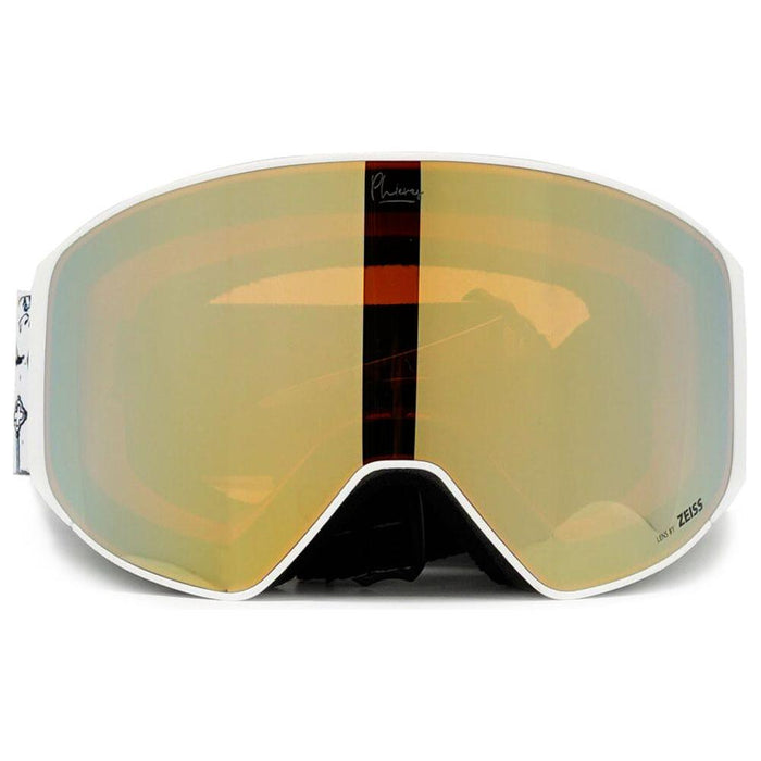 PH-12sixty - Phieres - White Mystic Gold S2 - Schneebrille verspiegelt