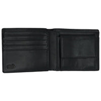 Benothing Bifold - Benon Conform - Black - Ledergeldtasche