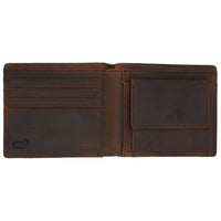 Benothing Bifold - Benon Conform - Dark Brown Vintage - Ledergeldtasche