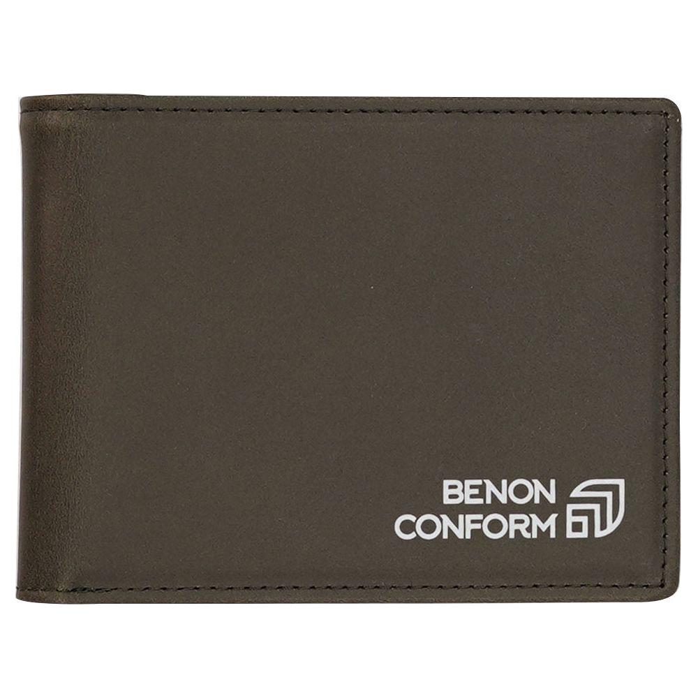 Benocheck Bifold - Benon Conform - Dark Grey Vintage - Ledergeldtasche