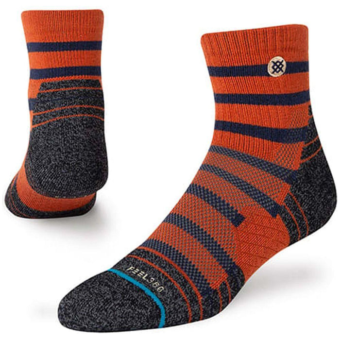 DAMMERON QTR - Stance - burnt orange - Socken