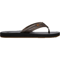 CARVER SQUISH - Quiksilver - BROWN/BLACK/BROWN - Flip Flop