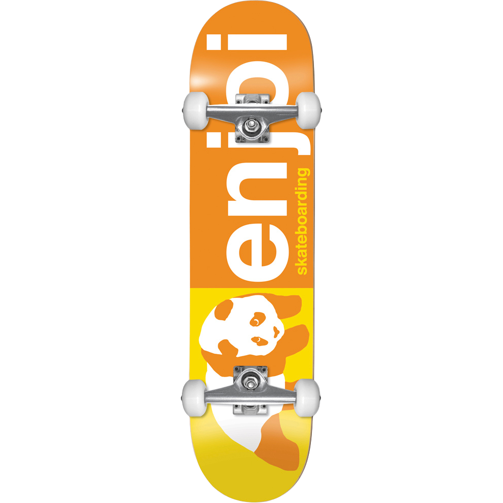 Enjoi - Hald And Half 8,00 Orange - nocolor - Skateboard-Complete