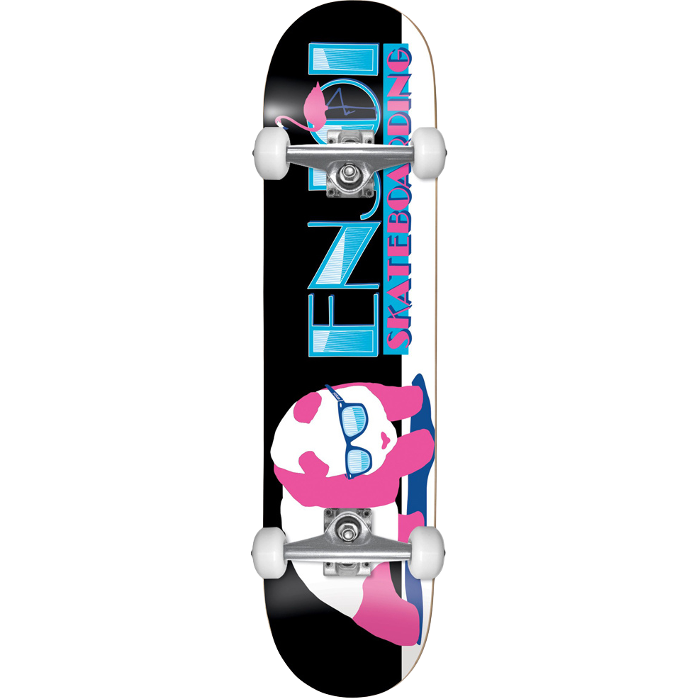 Enjoi - Panda Vice 8,00 Black - nocolor - Skateboard-Complete