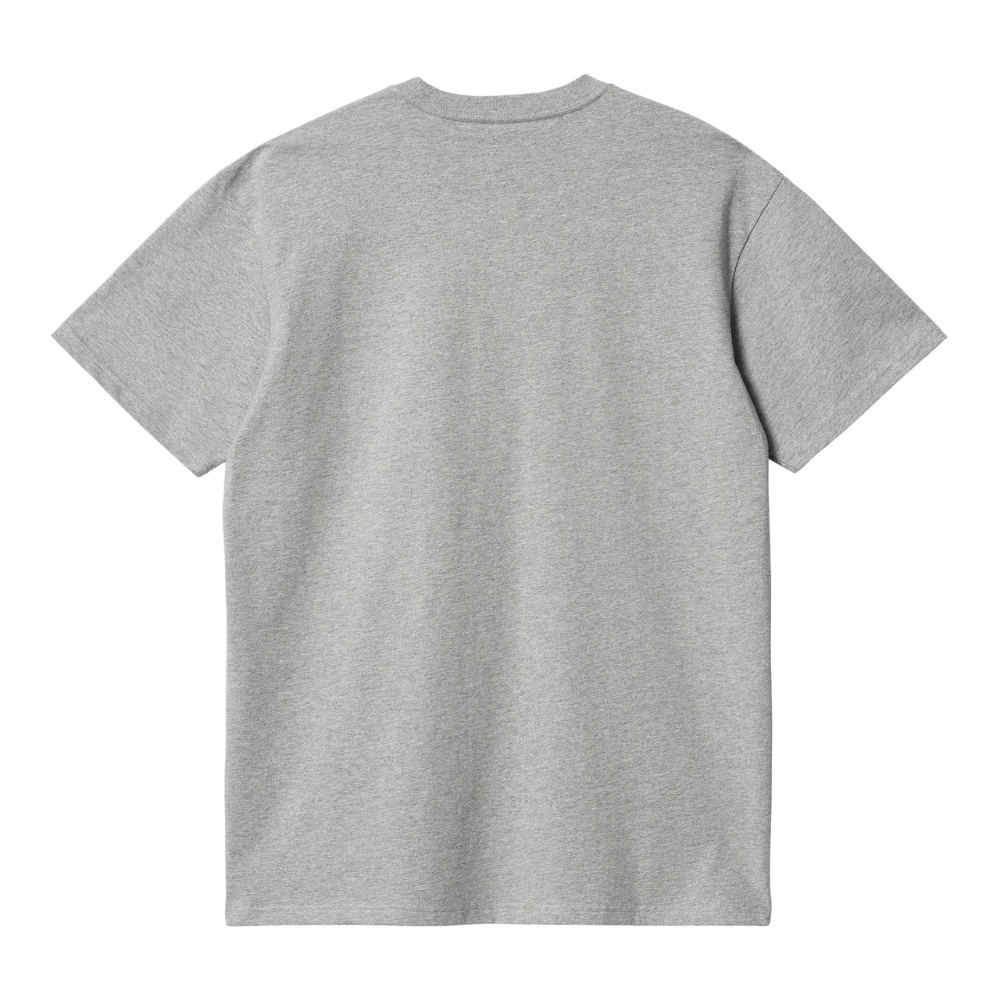 Carhartt WIP - S/S Chase T-Shirt - Grey Heather/Gold - T-Shirt