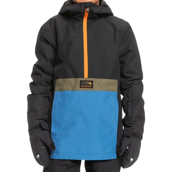 Quiksilver - STEEZE YOUTH JK - Black - Snowboard - Funktionsbekleidung - Funktionsjacken - Snowboardjacke	