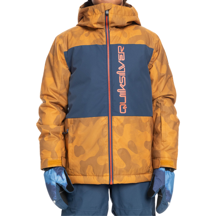 Quiksilver - SIDE HIT YOUTH JK - BUCKTHORN BROWN FADE - Snowboard - Funktionsbekleidung - Funktionsjacken - Snowboardjacke	