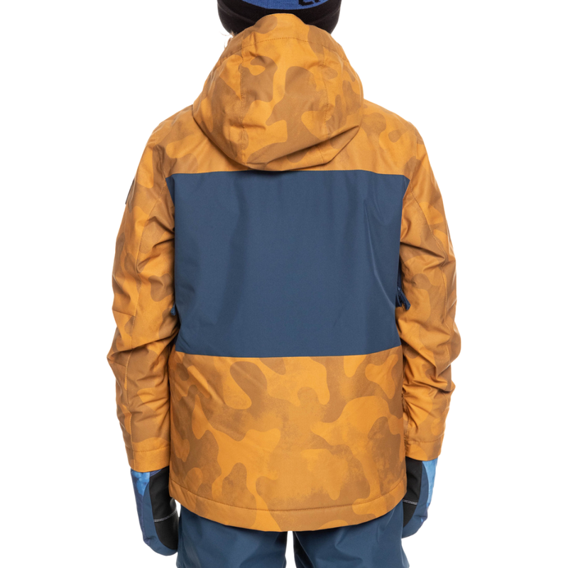 Quiksilver - SIDE HIT YOUTH JK - BUCKTHORN BROWN FADE - Snowboard - Funktionsbekleidung - Funktionsjacken - Snowboardjacke	