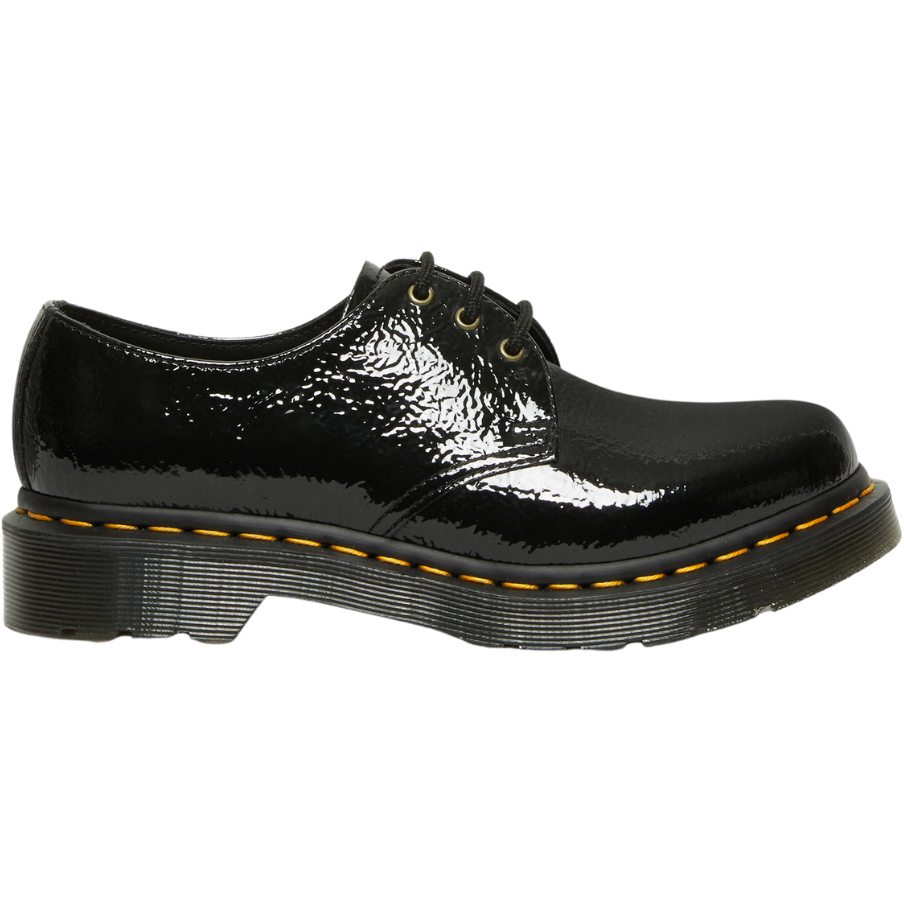 1461 - DrMartens - Black Distressed Pat - Sneaker