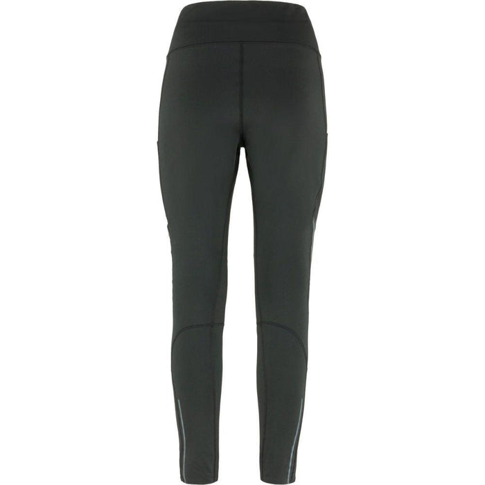 Fjällräven - Abisko Värm Trekking Tights W - Black-Iron Grey - Outdoor - Outdoorbekleidung - Outdoorhosen - Wanderhose lang