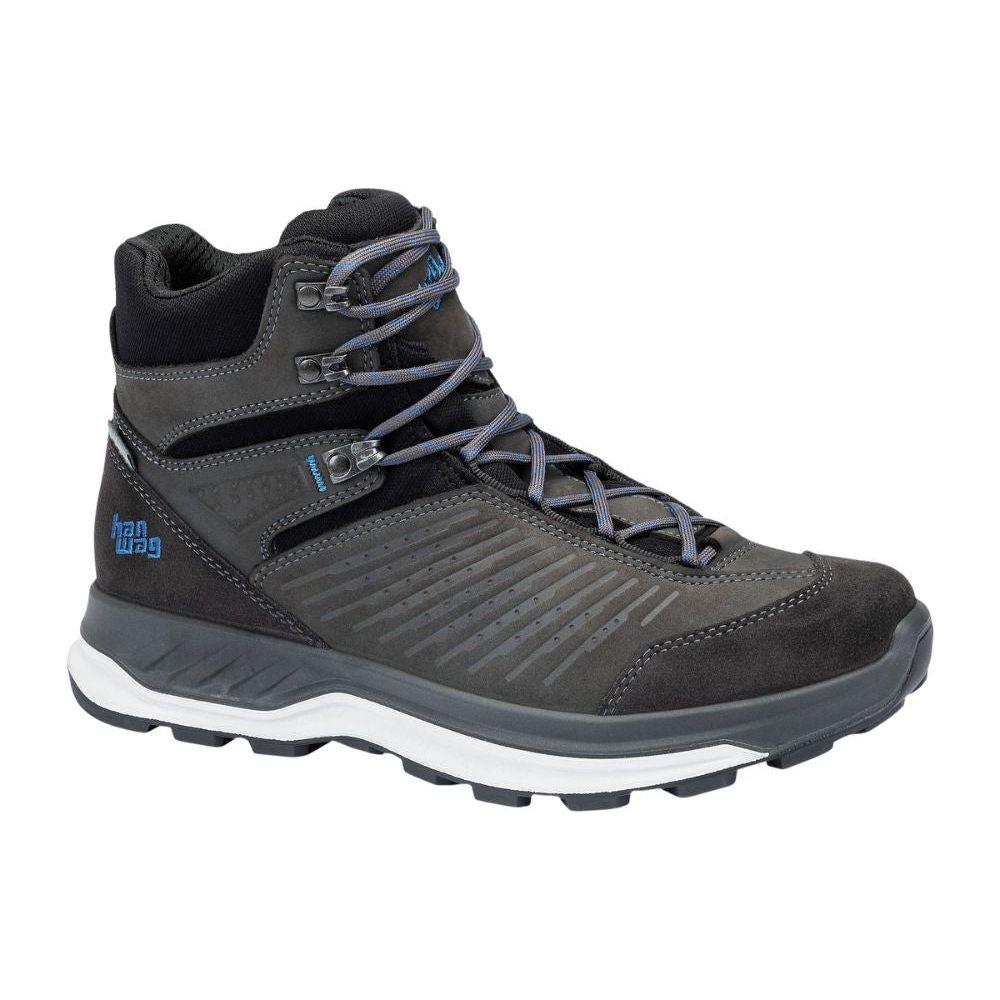 Hanwag - Bluestrait Mid ES - asphalt/seablue - Outdoor - Schuhe - Outdoorschuh High