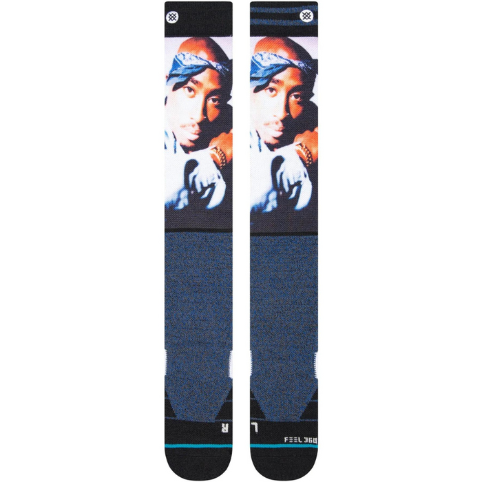 MAKAVELI SNOW - Black - Stance - Technische Socke