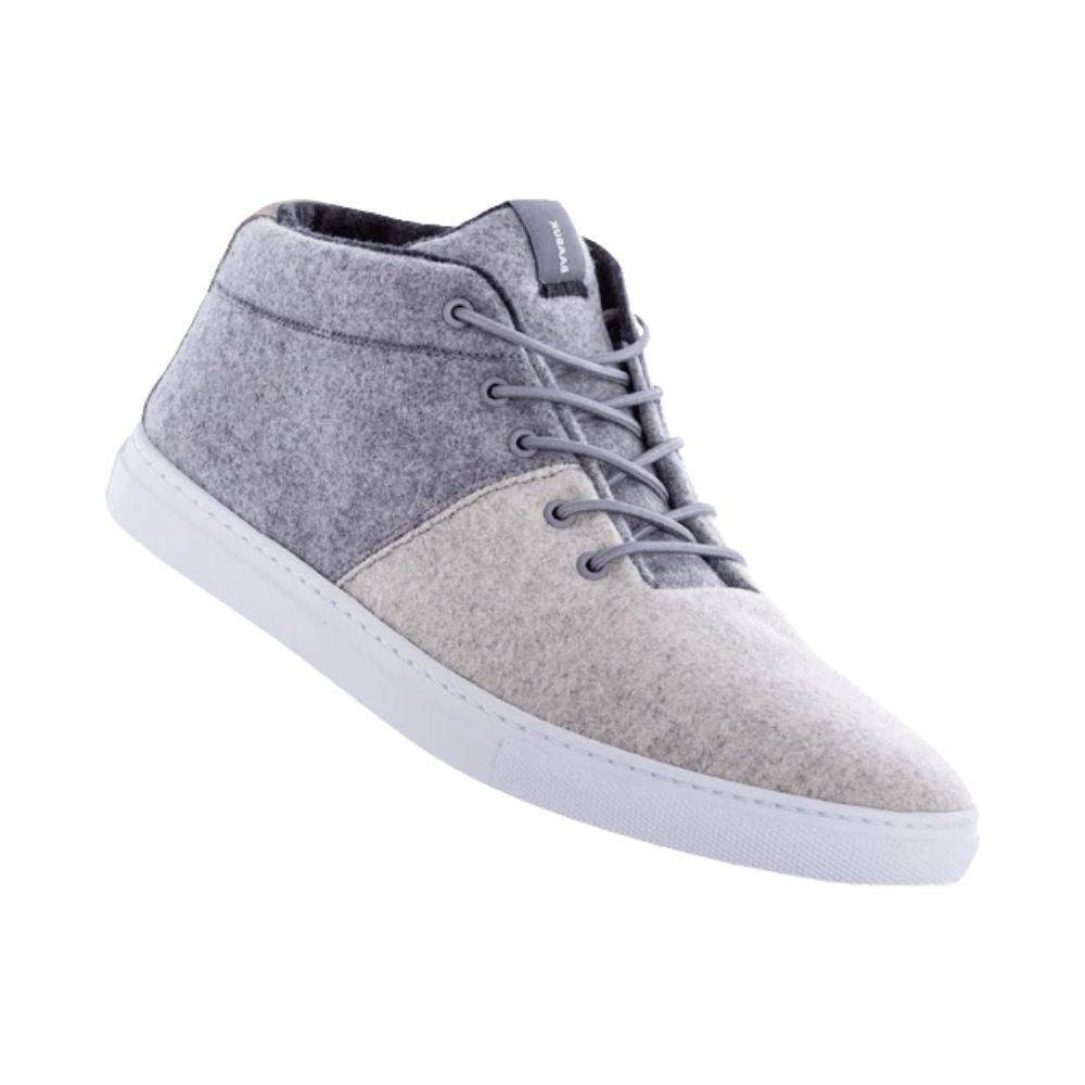 Baabuk - Sky Wooler - Middle Grey - Schuhe - Sneakers - Sneaker High