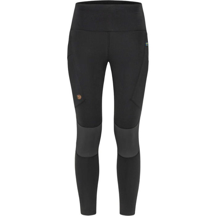 Fjällräven - Abisko Trekking Tights Pro W - Black-Iron G - Outdoor - Outdoorbekleidung - Outdoorhosen - Wanderhose lang