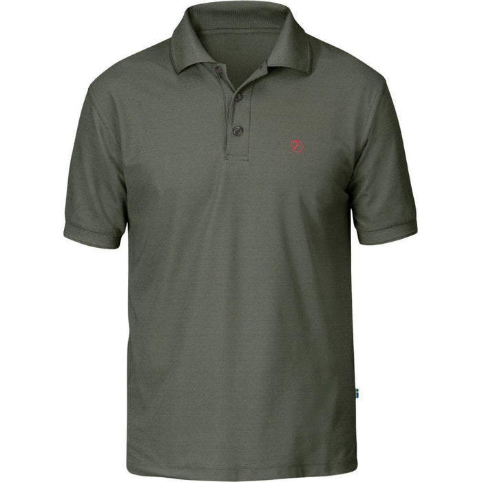 Fjällräven - Crowley Pique Shirt M - Mountain Grey - Streetwear - Polos und Hemden - Polos - Polo Kurzarm