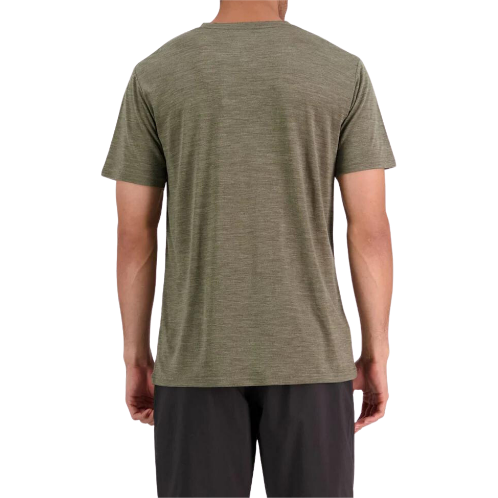 Mons Royale - Zephyr Merino Cool T-Shirt - Olive - Shirt Wolle