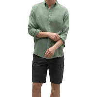 Ecoalf - MALIBUALF SHIRT MAN - Garden Green - Langarmhemd