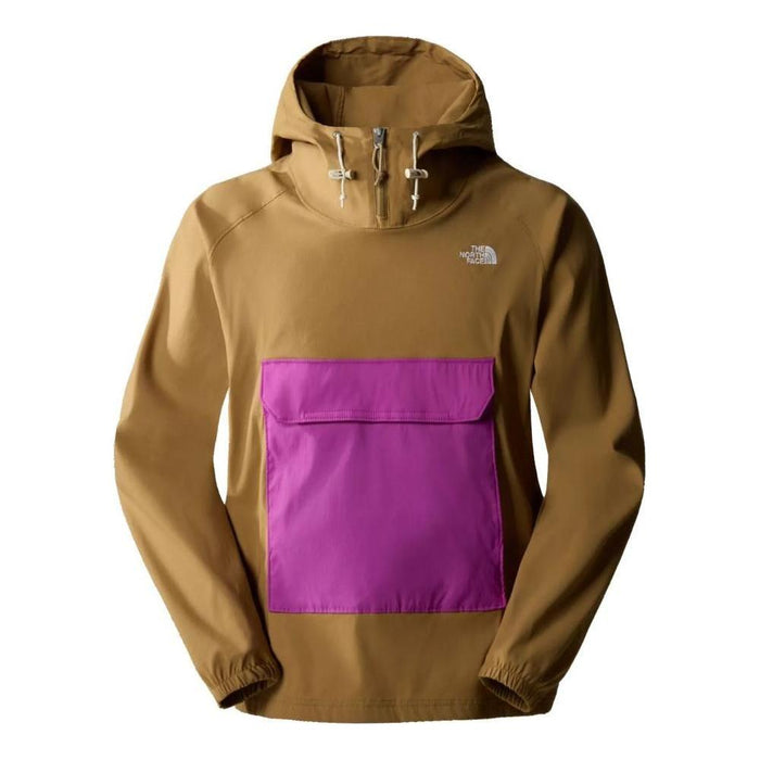 The North Face - M CLASS V PULLOVER - Utility Brown-Purple - Streetwear - Jacken - Wind und Übergangsjacken - Übergangsjacke