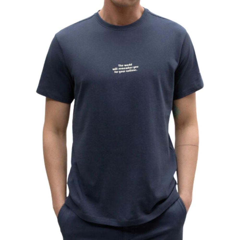 ECOALF - Pentialf T-Shirt - Man - Navy - Streetwear - Shirts und Tops - T-Shirts - T-Shirt	