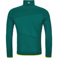 Fleece Grid Jacket M - Ortovox - pacific green - Isolation-Fleece