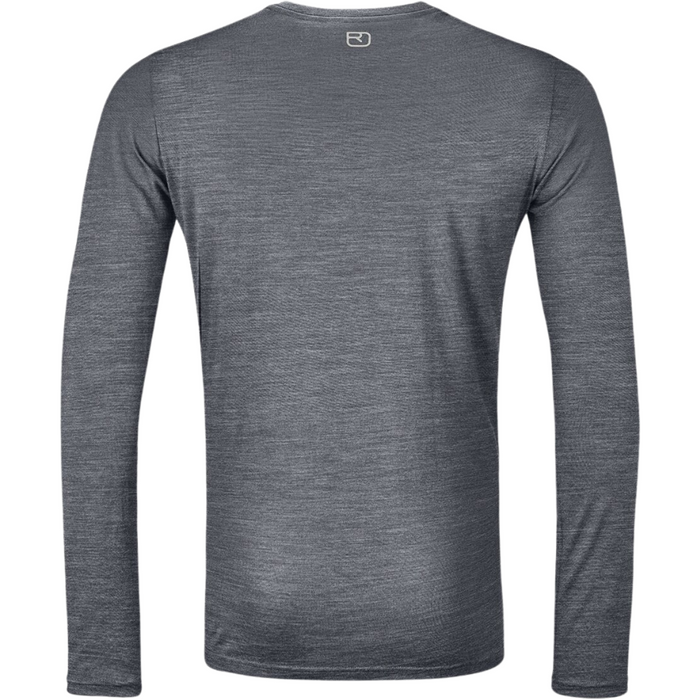 Ortovox - 185 MERINO TANGRAM LS - grey blend - Base Layer Wolle	