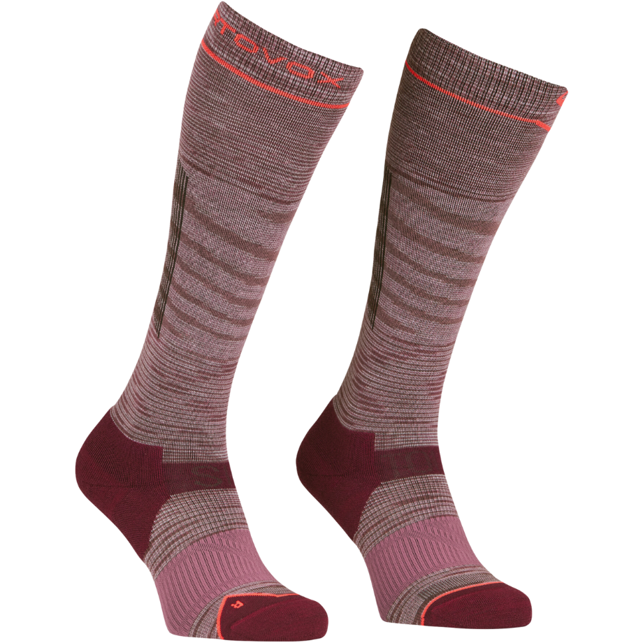 Ortovox - SKI TOUR LT COMP LONG SOCKS W - mountain rose blend - Snowboard-Socken