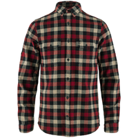 Fjällräven - Skog Shirt M - Dark Navy-Red - Langarmhemd