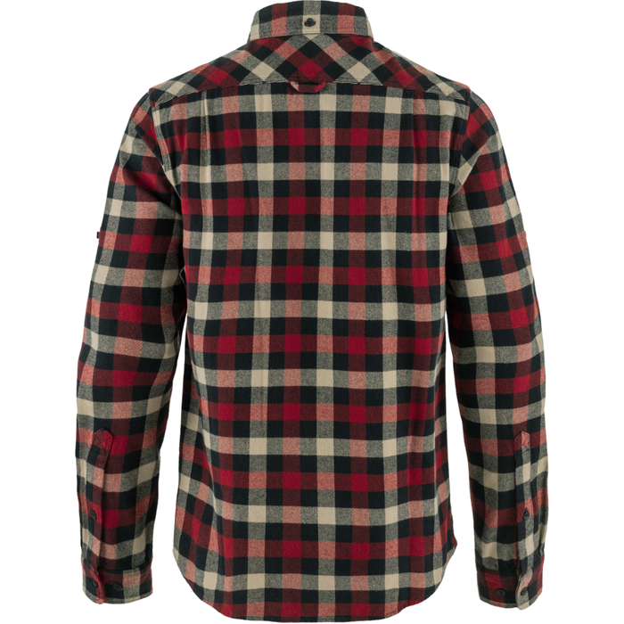 Fjällräven - Skog Shirt M - Dark Navy-Red - Langarmhemd