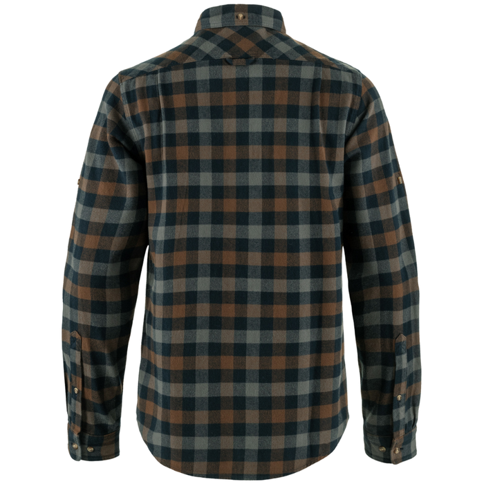 Fjällräven - Skog Shirt M - Dark Navy-Dark Oak - Langarmhemd