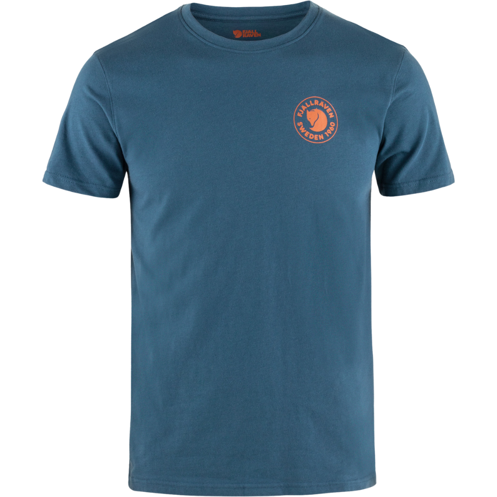 Fjällräven - 1960 Logo T-shirt M - INDIGO BLUE - T-Shirt