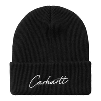 Carhartt - Watcher Beanie - BLACK / WHITE - Beanie