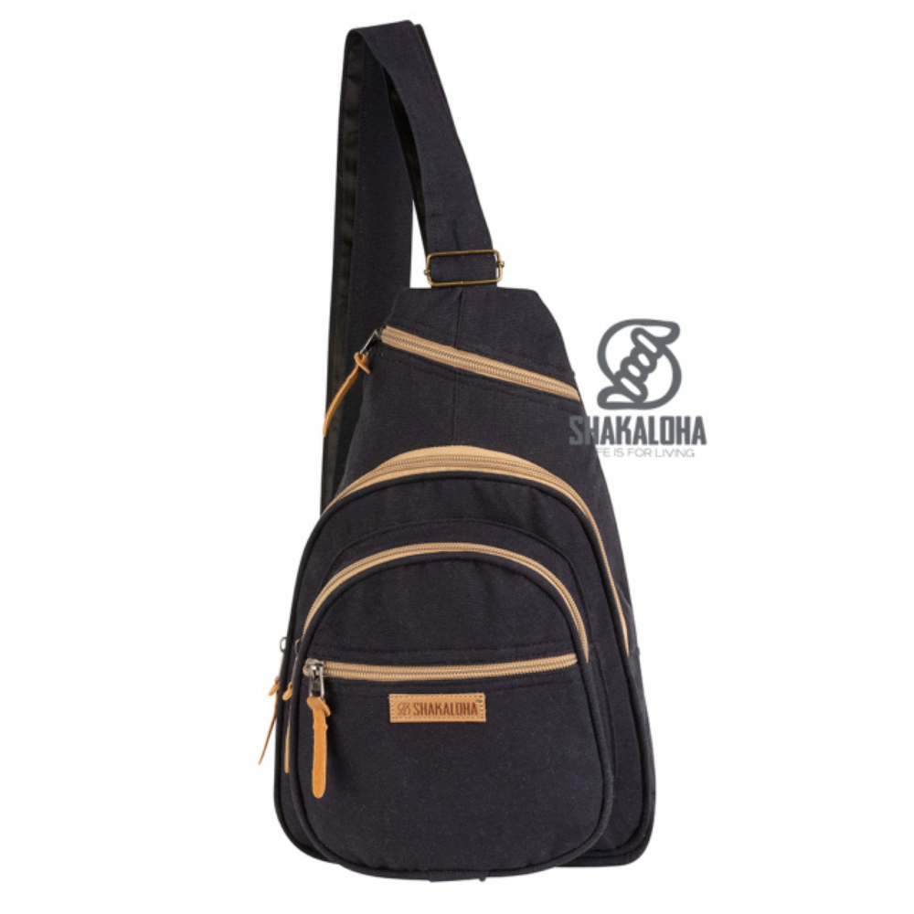 Shakaloha - Diagoni Bag - BLACK - Umhängetasche