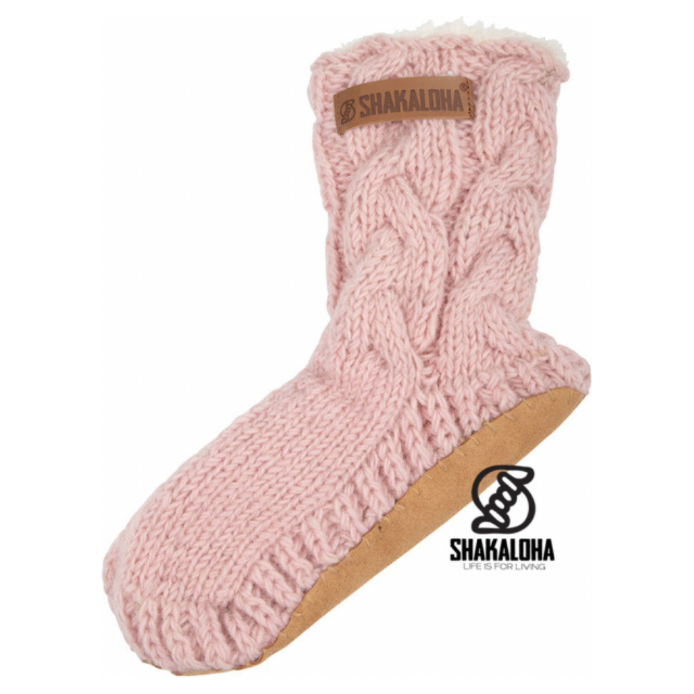 Shakaloha - Soled Saturday Socks - OldPink - Socken