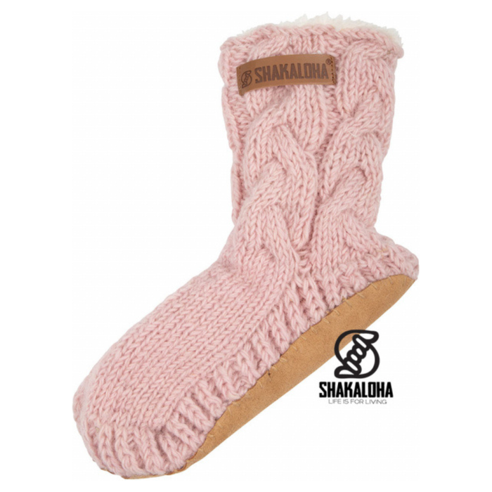 Shakaloha - Soled Saturday Socks - OldPink - Socken