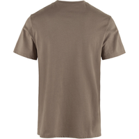 Fjällräven - Multicolor Logo T-shirt M - Suede Brown - Outdoor-Shirt Kurzarm