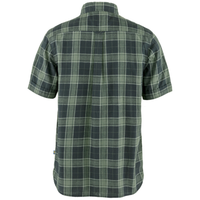 Fjällräven - Övik Travel Shirt SS M - Dark Navy-Patina Green