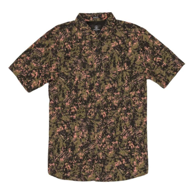 Volcom - LAYNE SS - MILITARY - dummy - Kurzarmhemd