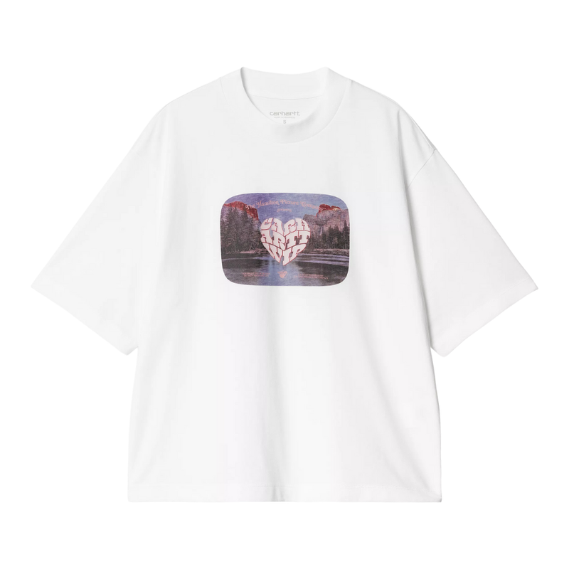 Carhartt - W S/S Greatest Flicks T-Shirt - White - T-Shirt